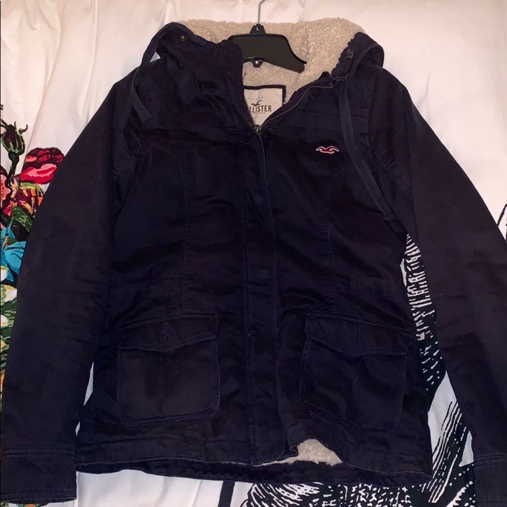 Hollister Navy Jacket